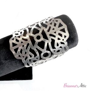 vintage art deco gladiator style cuff bracelet